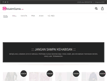 Tablet Screenshot of muslimgamis.com